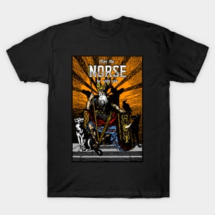 Odin, King of the Norse Gods - May the Norse Be With You (VARIANT) T-Shirt